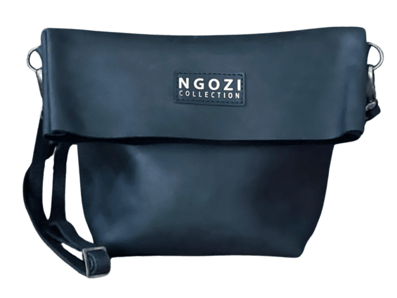 Florence Genuine Leather Fold Over Sling Bag Small