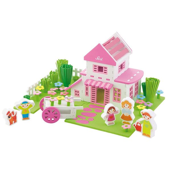 Sevi Sweet Home Play Set - 108 Pieces