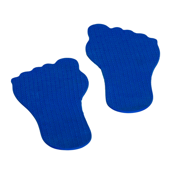 Stormforce Rubber Fieldmarker Foot Shaped Pack of 2 - Navy Blue