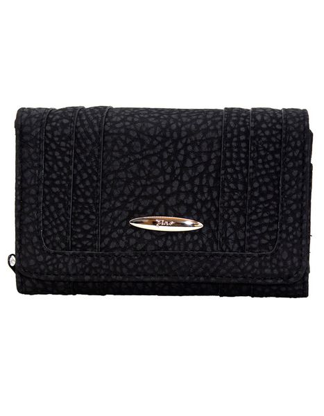 Fino 261-093 Suede Pebbled Embossed Card Holder Organiser Purse