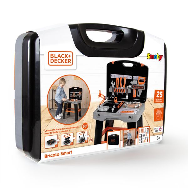 Smoby Black + Decker Bricolo Smart Workbench