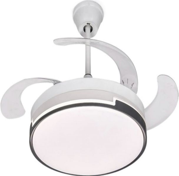 White AS-51079 48 LED Designer Fan Light 72w 3 Adjustable Light Settings