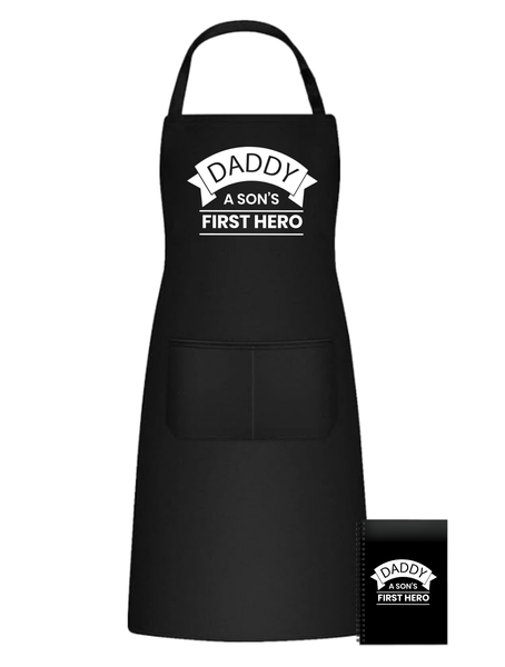 Son's Hero Funny Apron Great Father's Day Birthday Christmas Gift Idea 501