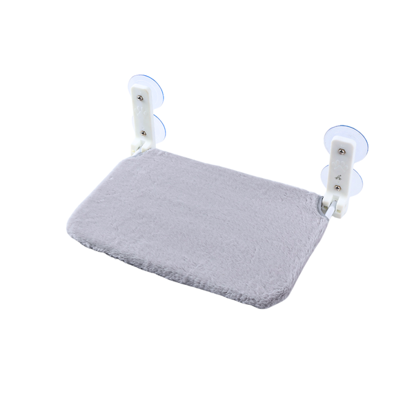 ALANES Cat Window Hammock Stable Window Sill Seat Bed-Gray