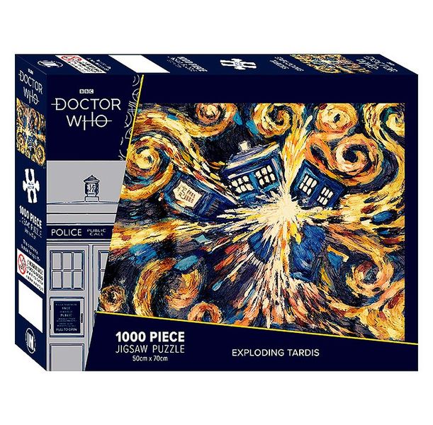 Doctor Who - Exploding Tardis - 1000 Piece Jigsaw Puzzle