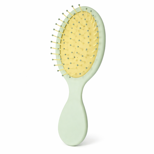 Mini Portable Detangling Hairbrush - Green