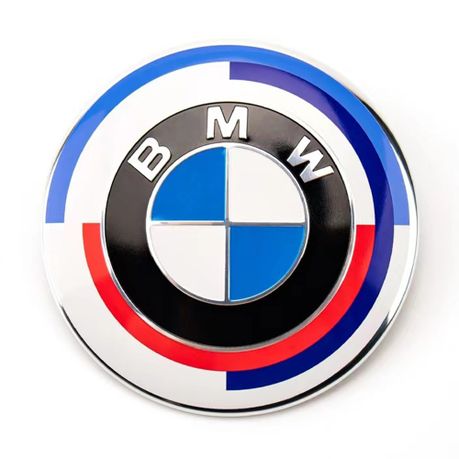 BMW-50Y-46, BMW 50th Anniversary Edition Steering Wheel Emblem
