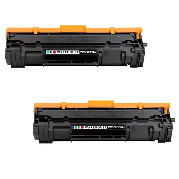 HP 150A/W1500A Black Toner Cartridge - Compatible (PACK X 3)