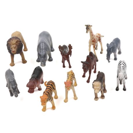 Planet Greenbean Small Wild Animals Tube: 12 Pieces | Buy Online in South  Africa 