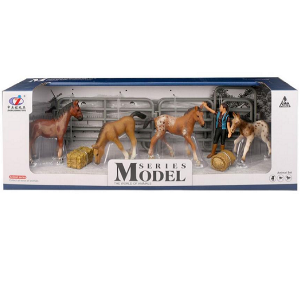 Play Horses For Kids Animal Series The World of Animals Model Series