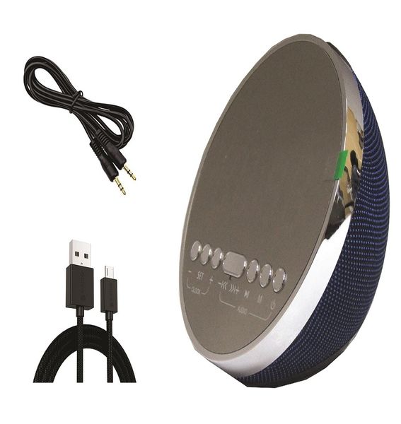 Desktop Dual Alarm Clock Bluetooth Wireless Speaker