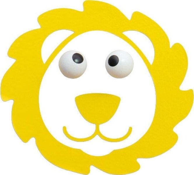 Hooklys / Leo Look, Gaderobehaken mit Wandtattoo / Coat Hook