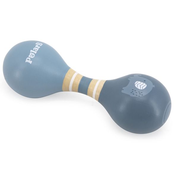 Polar B Elephant Double Wooden Maracas