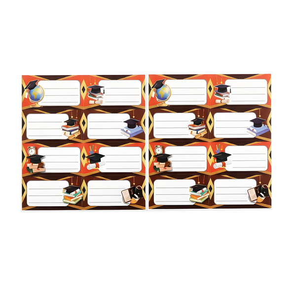 80-Pieces Multipurpose Self-Adhesive Name &amp; Gift Labels