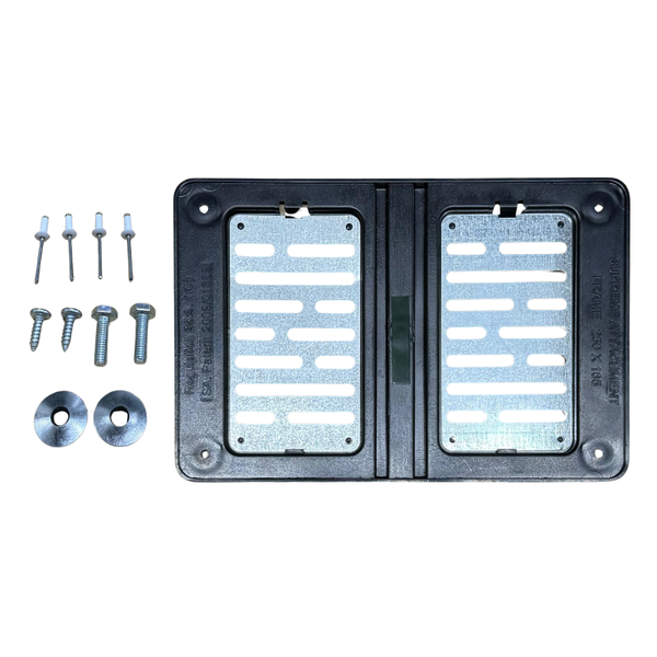 Universal Motorcycle Square Number Plate Bracket