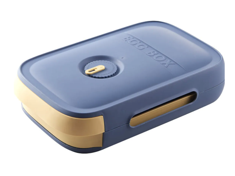 Fridge Eggs Storage Box Container With Drawer &amp; Date Tracker