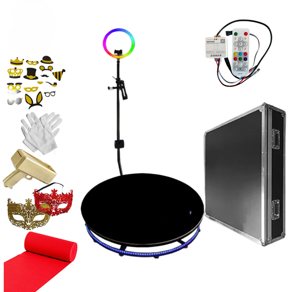 360 Photo Booth 100cm Plus BlueTooth to Use Your Device as a Remote Control