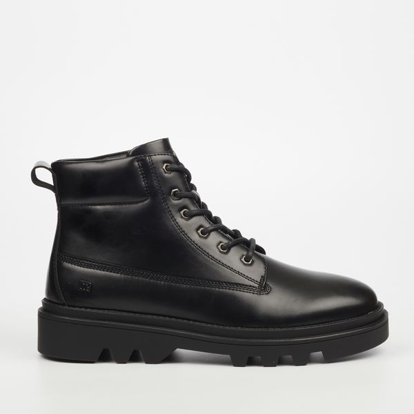 mazerata Men's Grey Round Toe TPR Sole Boots