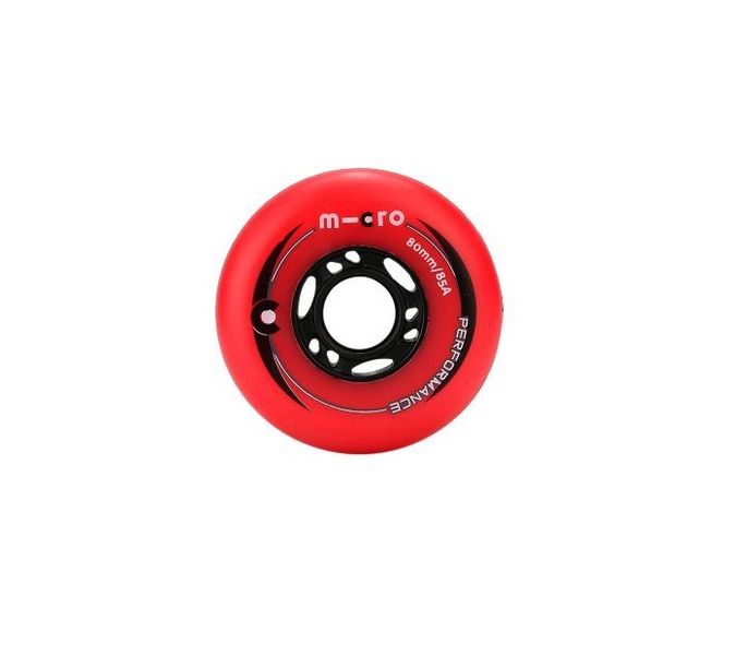 Micro Performance 80mm Inline Skate Wheels - Set of 4