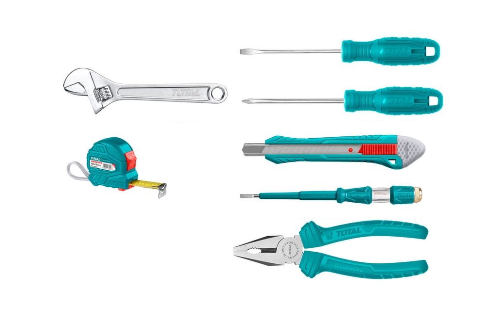 Total Tools 7 Piece Hand Tools Set