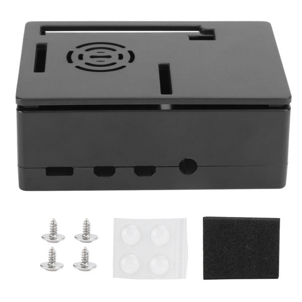 Black Heatsink Case for RPi4B