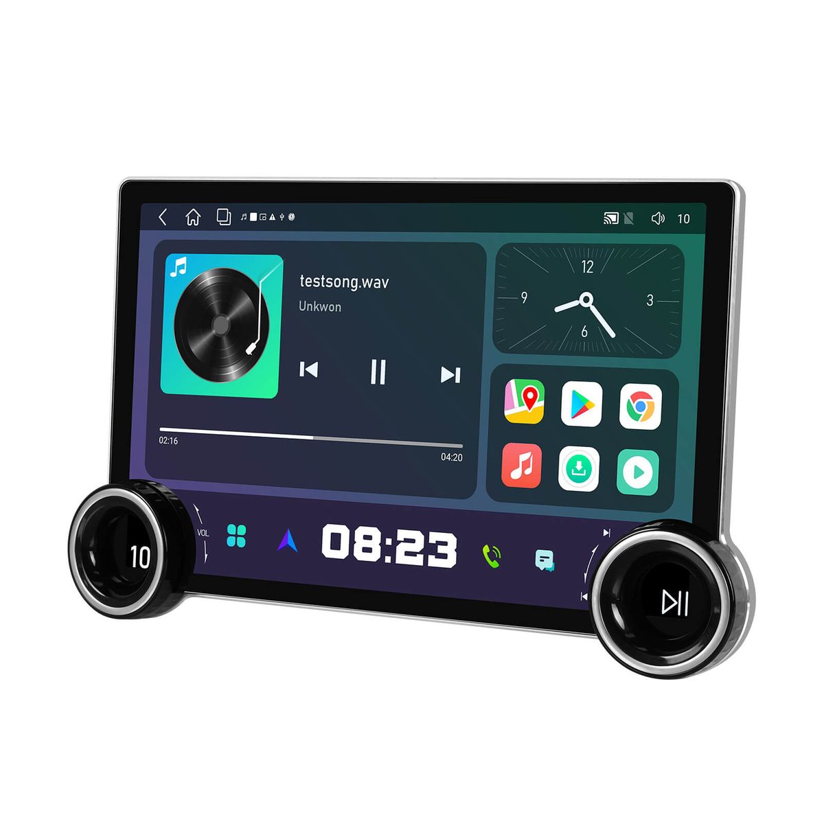 11.5" Android 13 Car Stereo with 2K QLED, Android Auto, CarPlay, 4G GPS