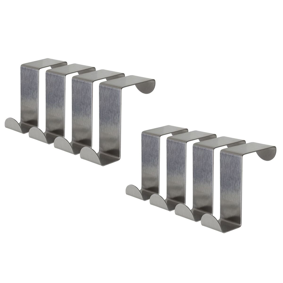 Stainless Steel Metal Over Door Hooks (Set of 8) Shop Today. Get it
