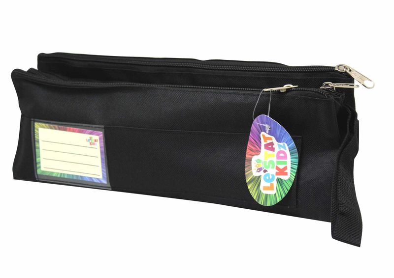Le'Stat 3-Compartment Pencil Bag - Nylon
