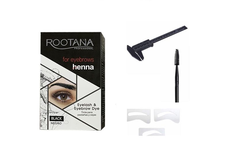 Eyelash and Eyebrow Dye Tint/Henna - Black