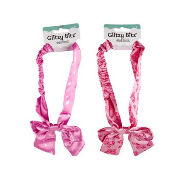 Hair Band Bow - Design - Pack of 2