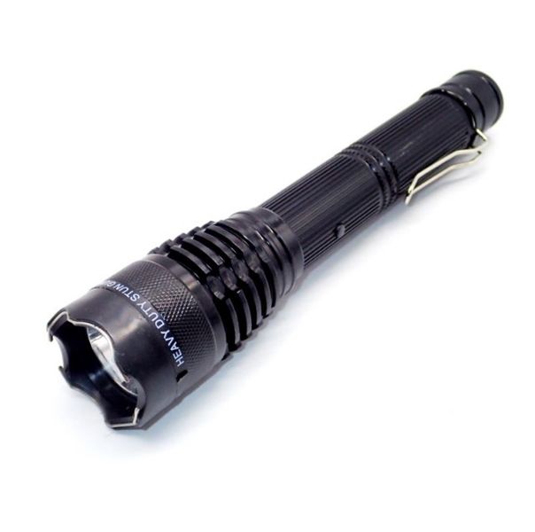FA-1106 Rechargeable Stun Flashlight - Bright Light &amp; Self-Defense