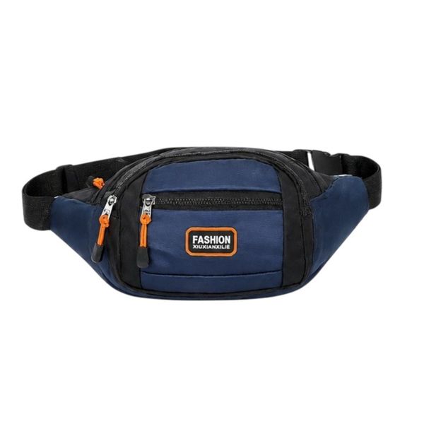Fashion Multi Pocket Travel Crossbody Waist Bag with Adjustable Strap