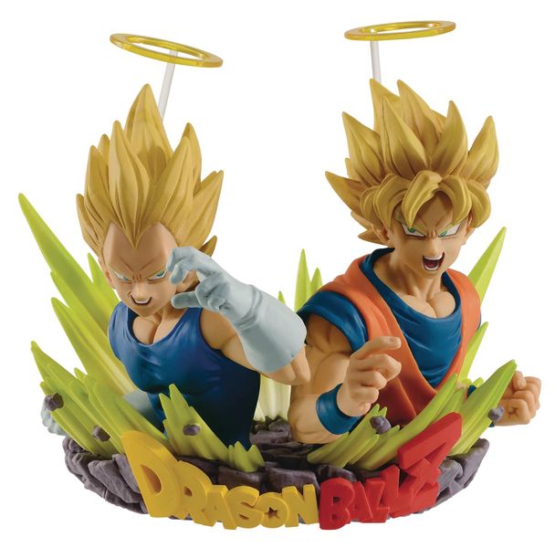 DBZ Com Figuration VOL 2 Gogeta Goku &amp; Vegeta Figure