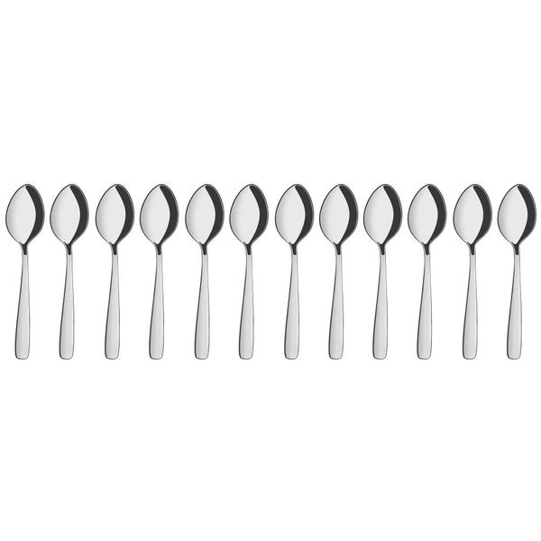 Tramontina 12pc Dessert Spoon, Amazonas, Stainless Steel Dishwasher Safe