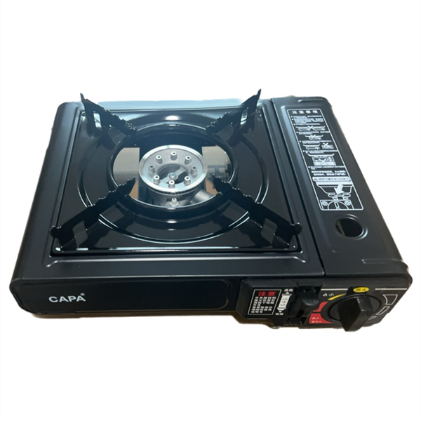 Burner Propane Camping Stove, Portable Camping Grill/Stove with Adjustable