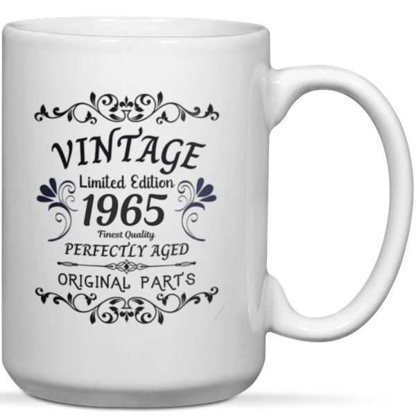 Vintage 1965 Limited Edition Perfectly Aged Birthday Gift Mug