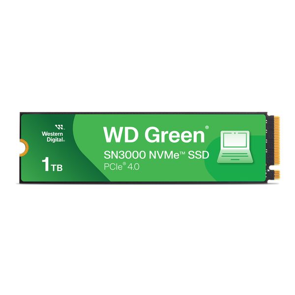 Western Digital 1TB WD Green SN3000 NVMe Internal Solid State Drive SSD