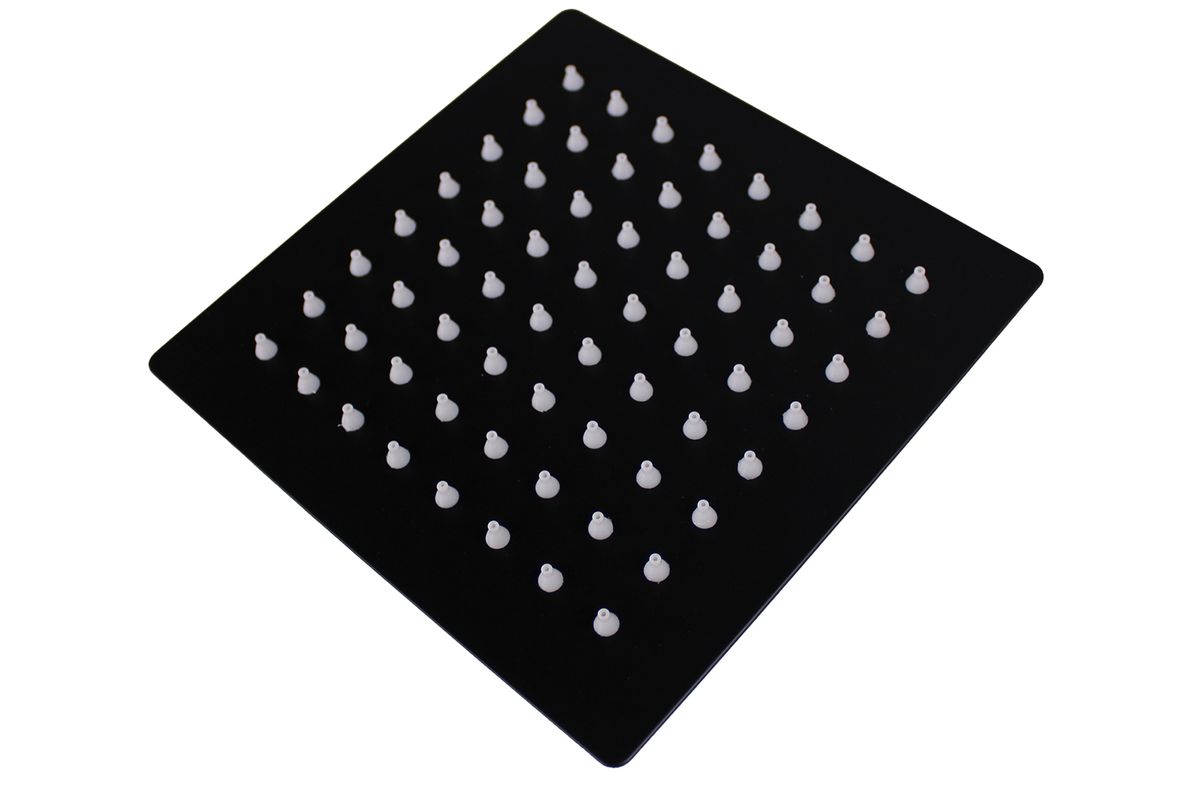LMA Essentials High Pressure Ultra-Thin Rainfall Shower Head - 25cm Square