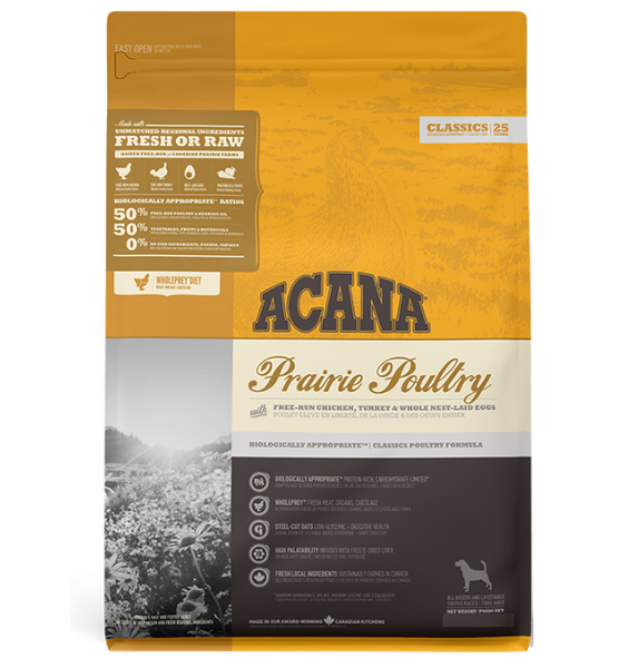 Acana Classics Prairie Poultry Dog Food (11.4 kg)