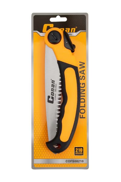 Conan 210mm Folding Pruning Hand Saw SK5 Steel Wood Cutting Tool