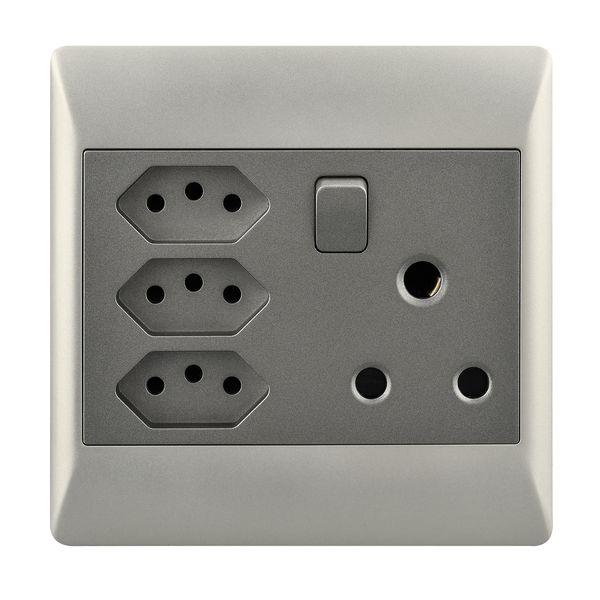 Bright Star Lighting 16 Amp Plug Socket with 3x New RSA Outlet - 4x4 Box