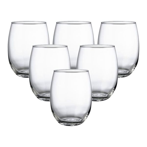 Vicrila - Syrah 350ml Stemless Wine Glasses - 12Pack