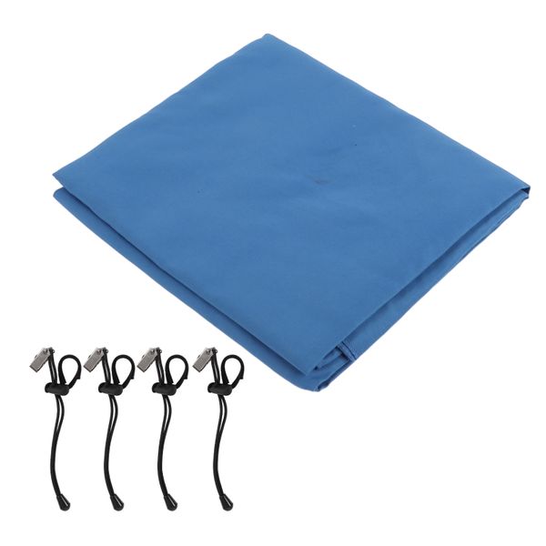 2x2m Blue Wrinkle-Resistant Photo Backdrop Cloth