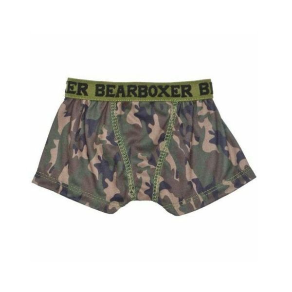 Build-A-Bear Camo Bear Boxer