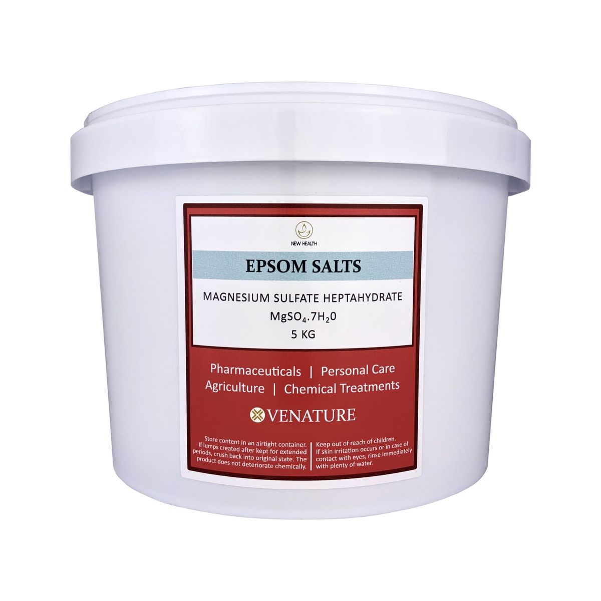 Epsom Salts (Magnesium Sulfate) 5KG Shop Today. Get it Tomorrow