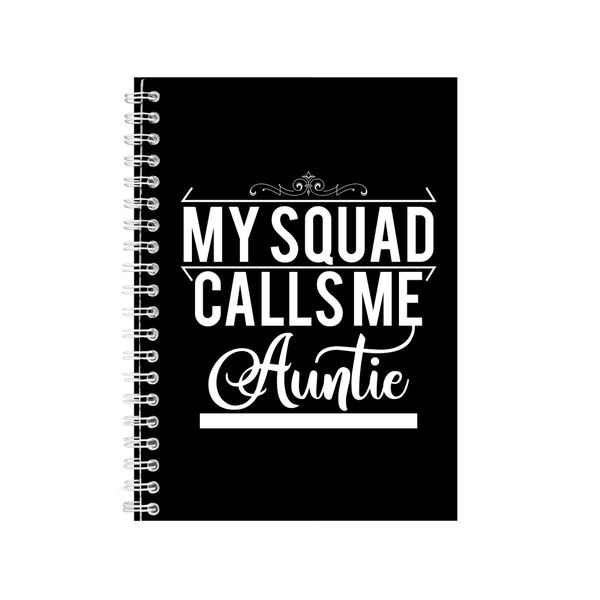Auntie Notebook Aunty Gift Idea Writing Book Notepad Pad 23
