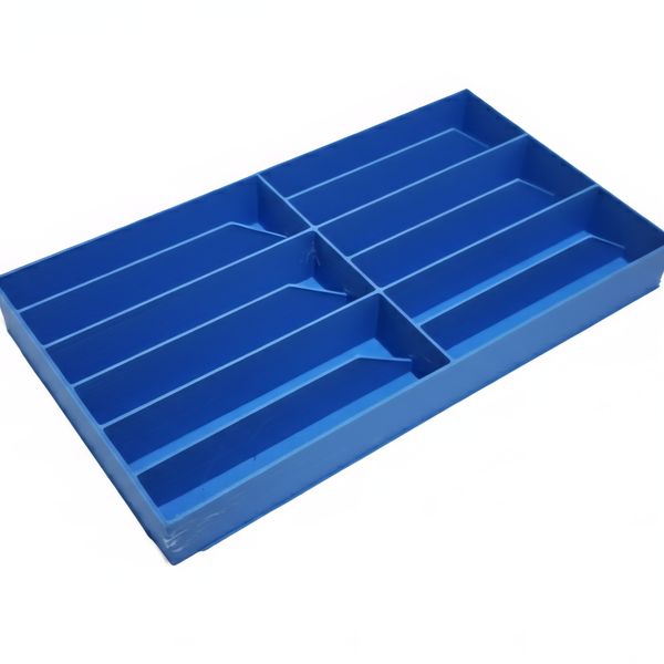 Double Koeksister Cutter - 3D Printed, Blue (18 × 9.7 × 2 cm)