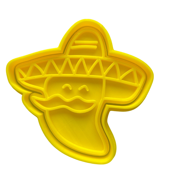 Hubbe Cookie Cutter - Mexican Pepper Sombrero