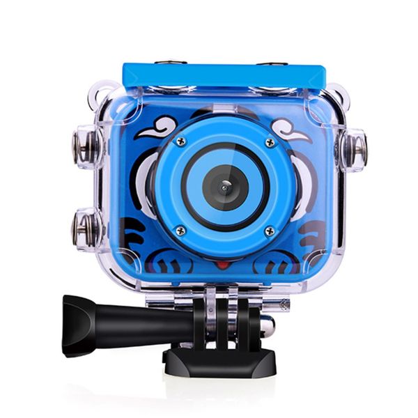 Uptix Kids Waterproof Action Camera for Photos &amp; Videos|12MP| Games| Pink