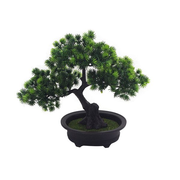 Home Decor Artificial Bonsai Pine Tree Ornament - Pine Tree - 21 x 33 x 15.5cm